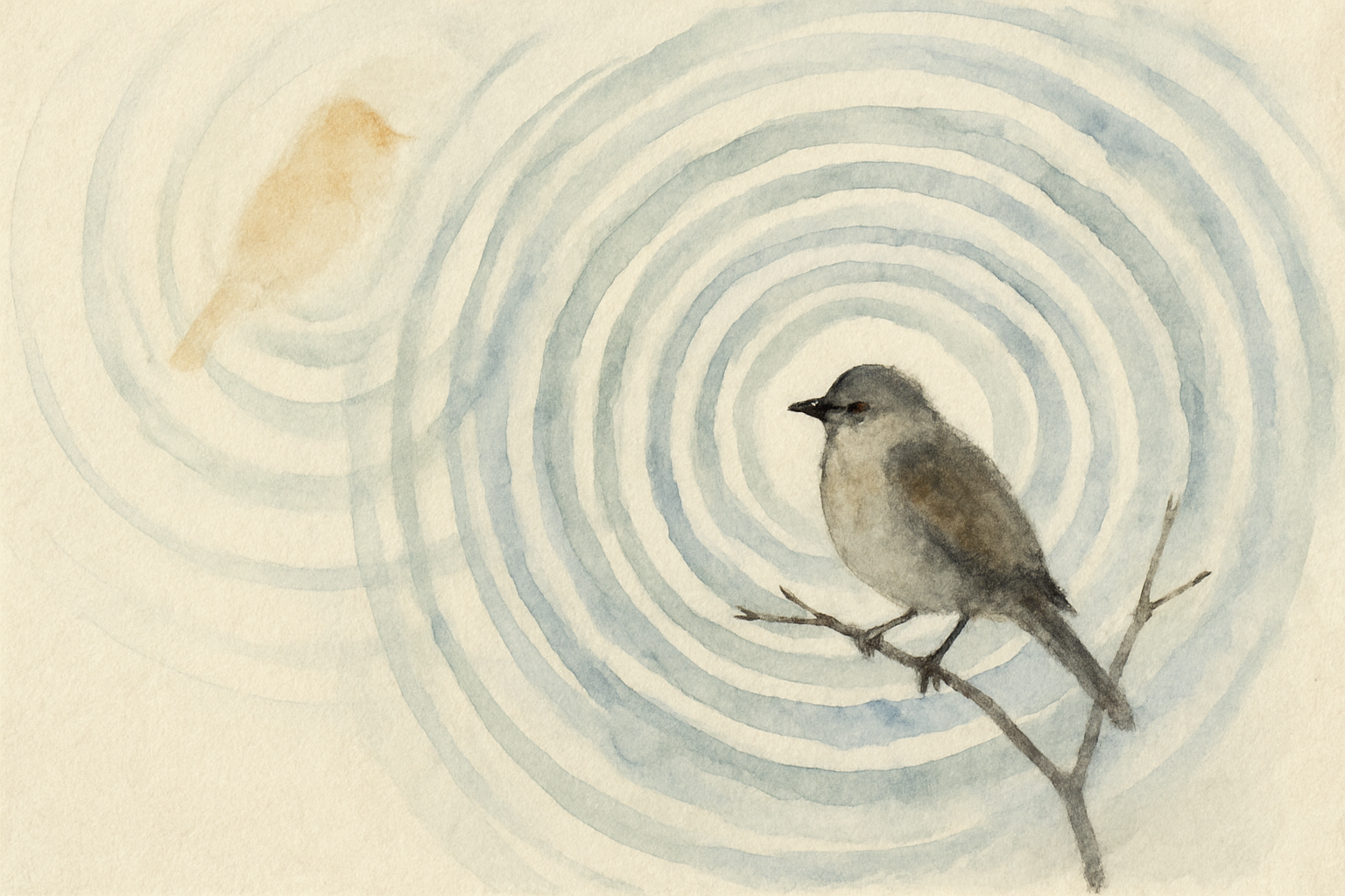 The Sound of a Bird Is Not the Bird