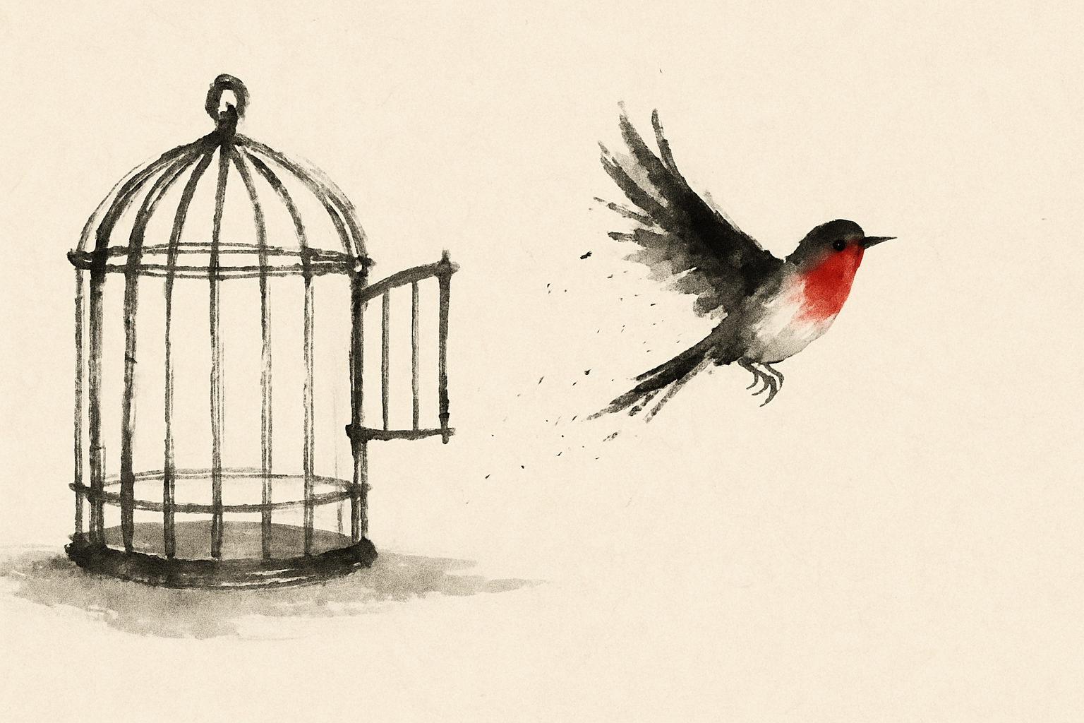 The Bird Does Not Heal Inside the Cage