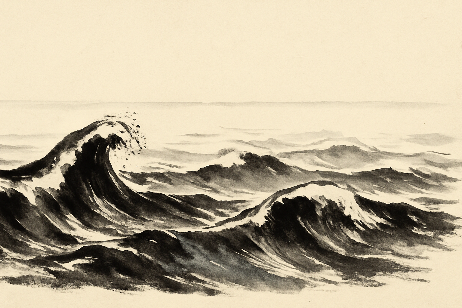 Waves and the Ocean: Being Seen by Awareness